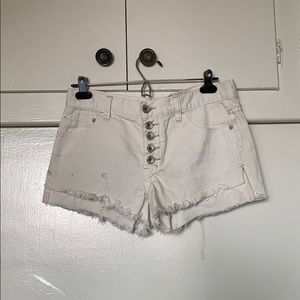 Free People Jean Shorts